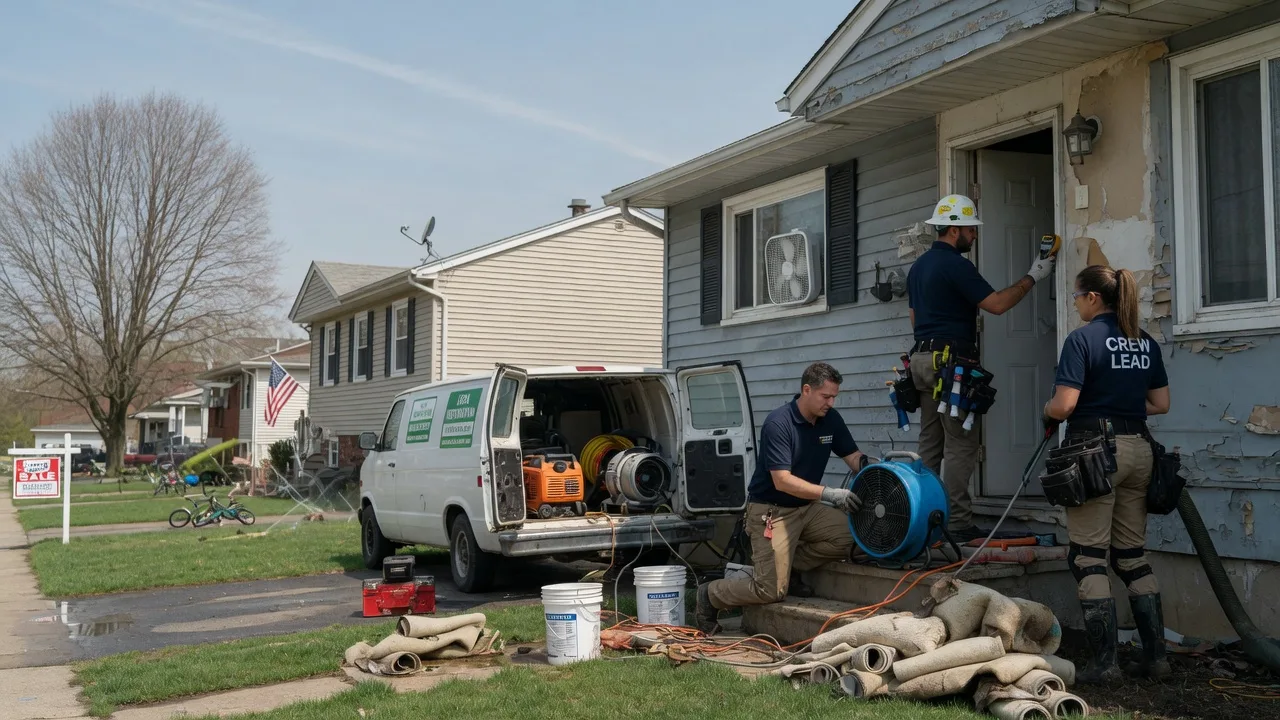 Flood Cleanup in Reedsville, WI near me