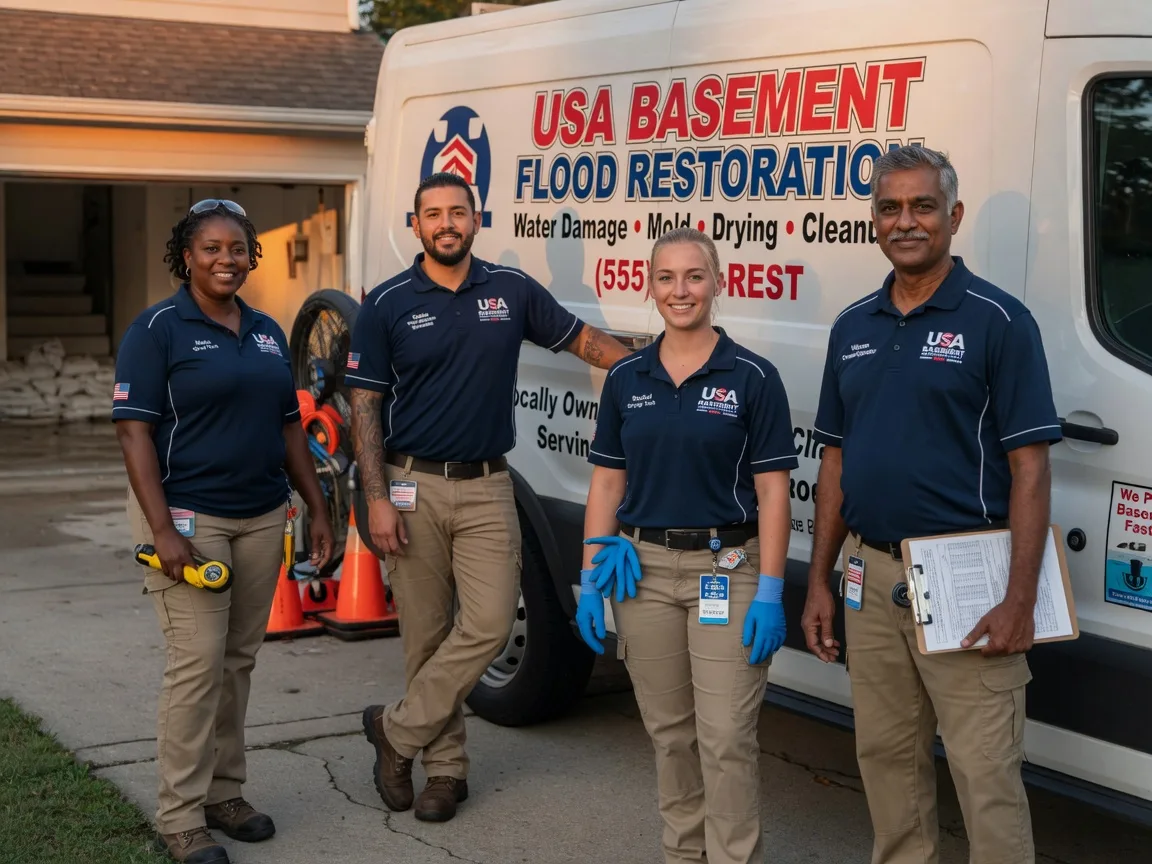 Basement Flood Cleanup company in Reedsville, WI