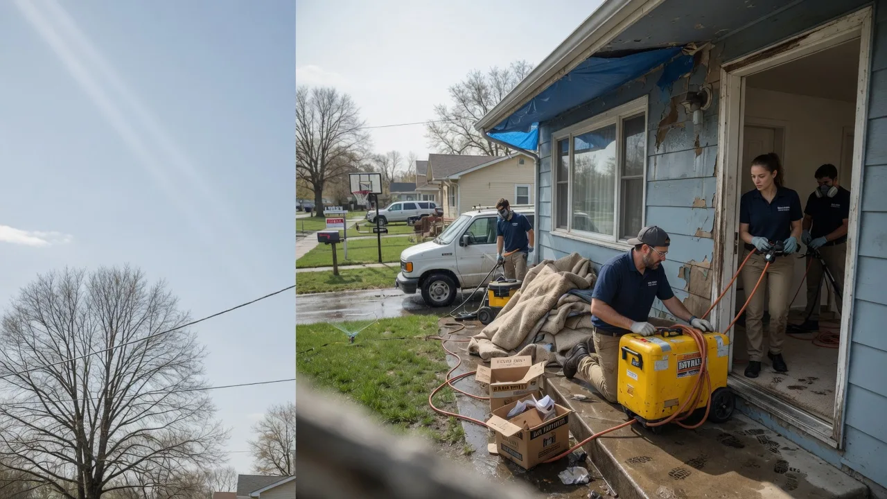 Basement Flood Cleanup in Reedsville, WI near me